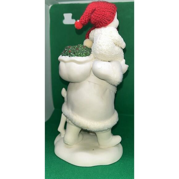 Snowbabies Dept 56 2014 Play date With Santa Figurine - Picture 5 of 10